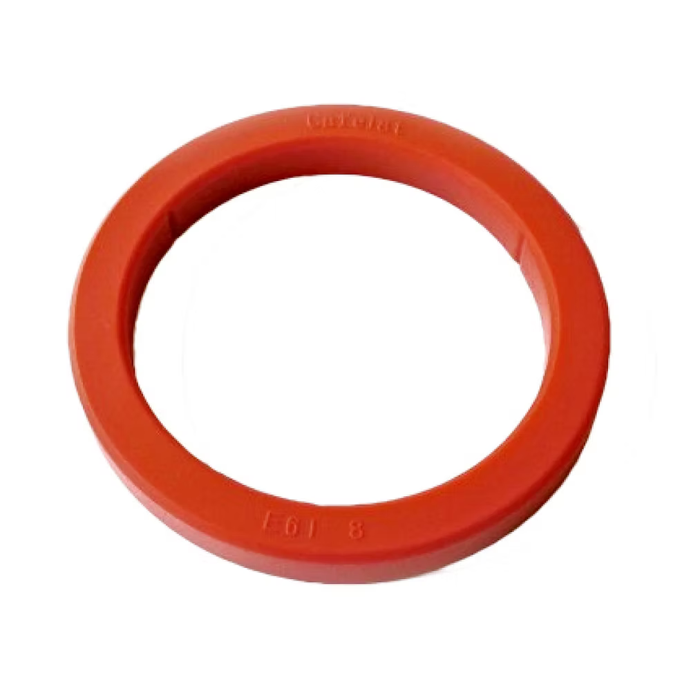 Red silicon flat portafilter gasket