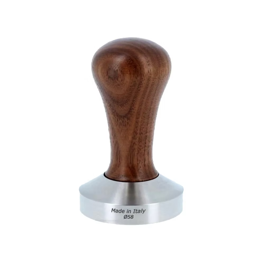 Pro Koffie tamper, walnoot handvat D.58MM